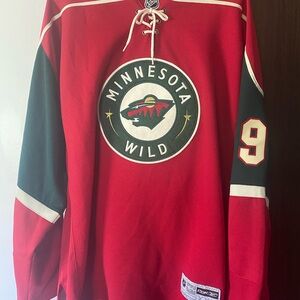 Minnesota Wild Red Hockey Jersey